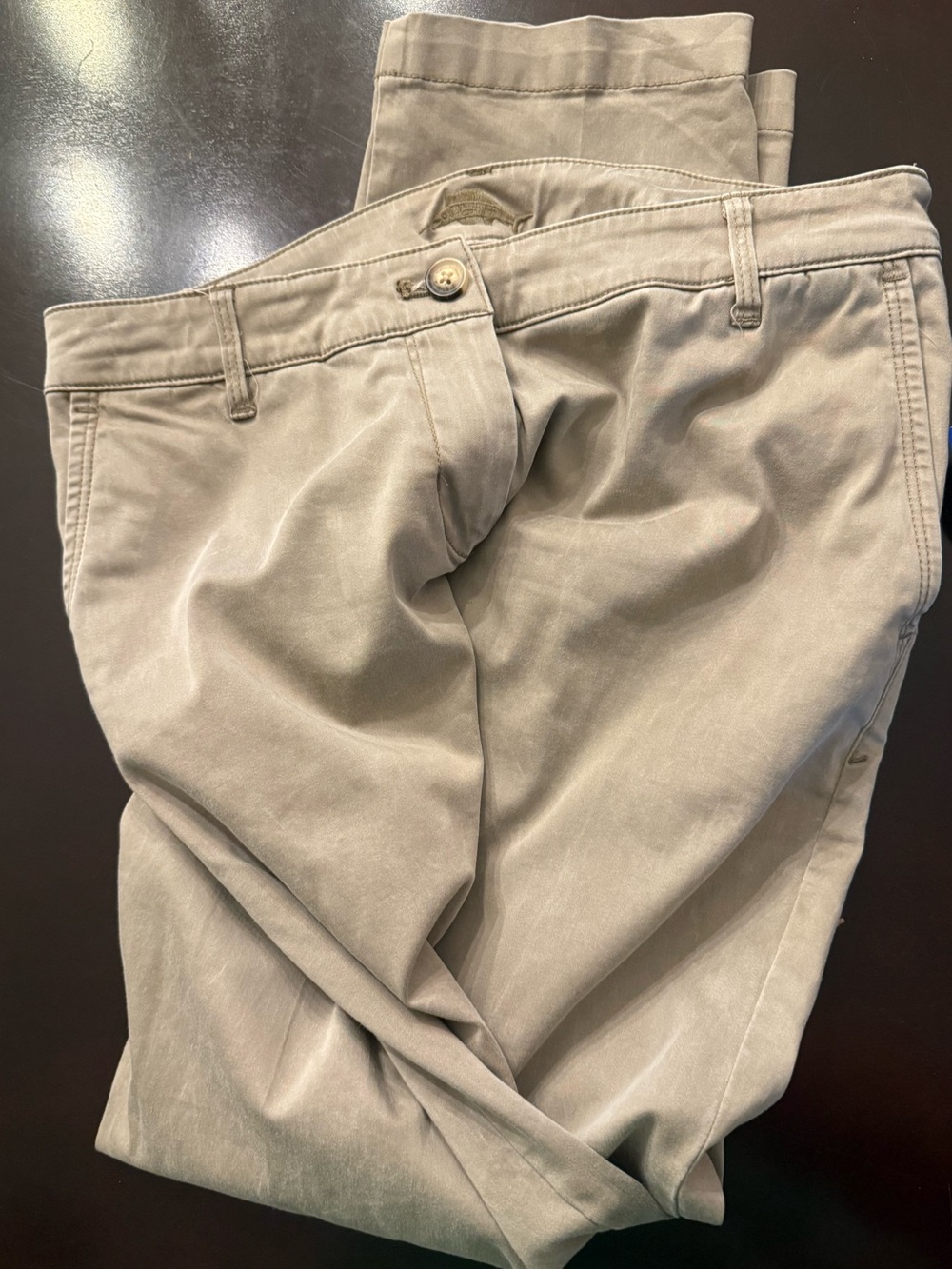 Women’s Classic Chino Pants in Light Taupe